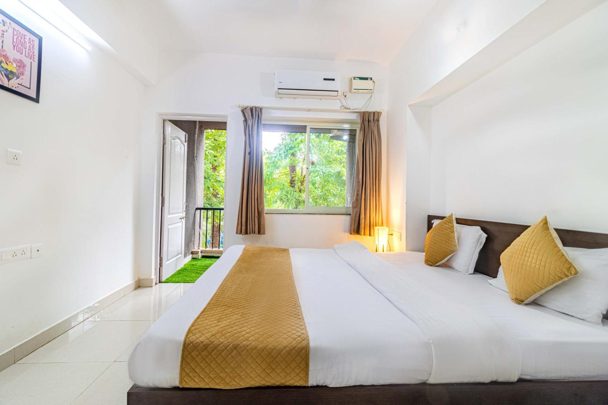 4Bhk Sparkling Apartment Near Beach Pool & Bar 2Bhkx2 Vagator Exterior photo
