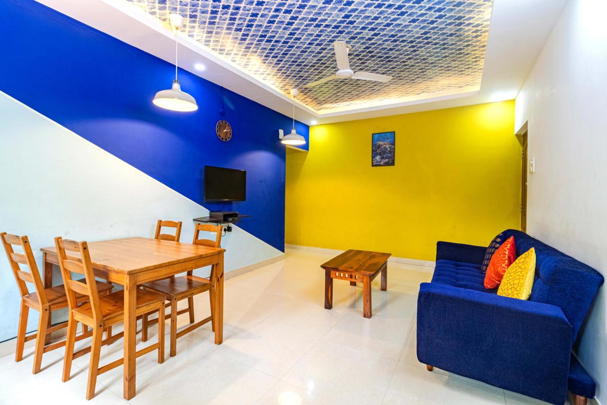 4Bhk Sparkling Apartment Near Beach Pool & Bar 2Bhkx2 Vagator Room photo